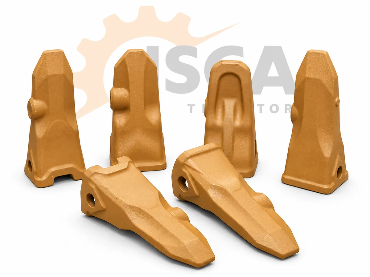 Pontas e dentes para caçambas de escavadeiras — Isca Tractor